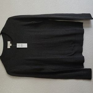 Loft Outlet, Light Sweater, Gray, XS